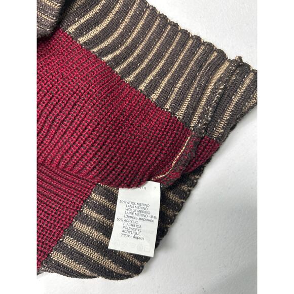 Realta Men's Vintage Merino Wool Blend Sweater in Size L. Made in Italy - Picture 5 of 6